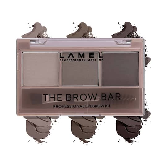 Lamel The Brow Bar Eye Shadow Palette - 401 Mid Brown (4.5 g)
