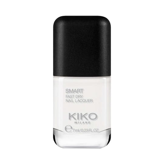 KIKO Milano Smart Nail Lacquer - 101 White French (7 ml)