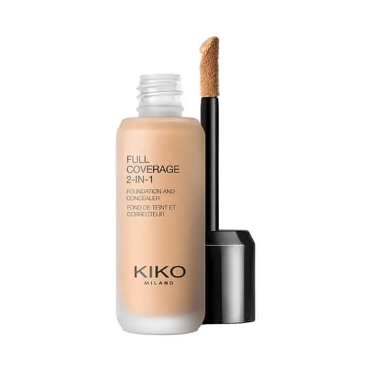 KIKO Milano Full Coverage 2-In-1 Foundation & Concealer - WR50 Warm Rose (25 ml)