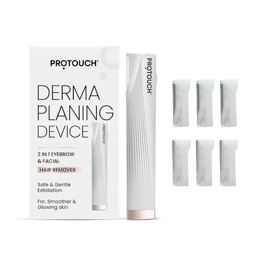 Buy Protouch Dermaplaning Device Electric 2 in 1 Eyebrow and Face Hair