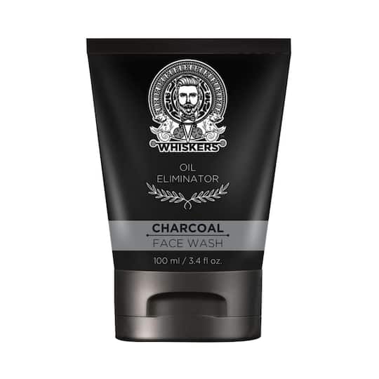 WHISKERS Charcoal Face Wash For Men (100 ml)
