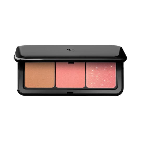 KIKO Milano Multi Finish Trio Blush & Bronzer Palette - 01 - Coral (7 g)