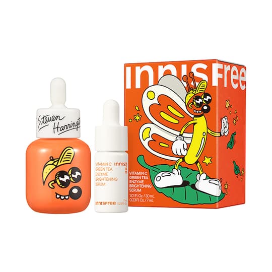 Innisfree x Steven Harrington Vitamin C Green Tea Enzyme Brightening Serum Limited Edition (37 ml)