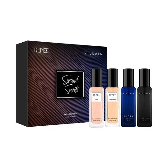 RENEE X Villain Sensual Secrets Eau De Parfum Combo (4 Pcs)