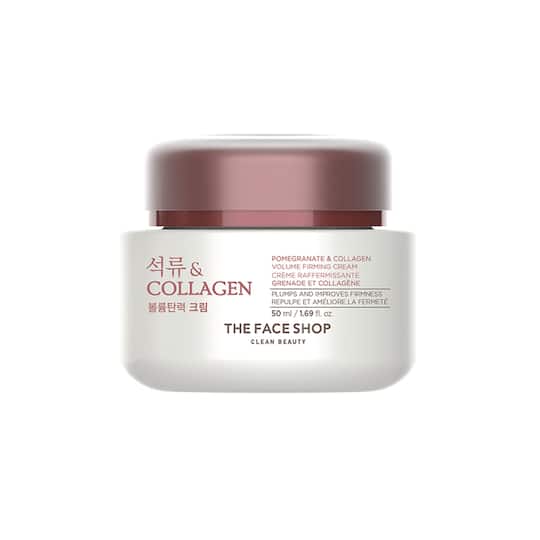 The Face Shop Pomegranate & Collagen Volume Lifting Cream - Day & Night Korean Moisturizer (50ml)