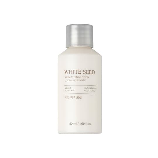 The Face Shop White Seed Brightening Lotion - Korean Niacinamide Moisturizer, Even Skin Tone (50ml)