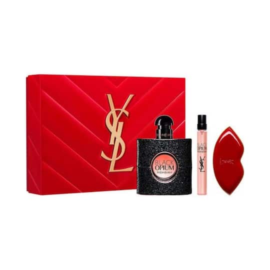 Yves Saint Laurent Black Opium Eau De Parfum Love Loud Women Gift Set - (3 pcs)