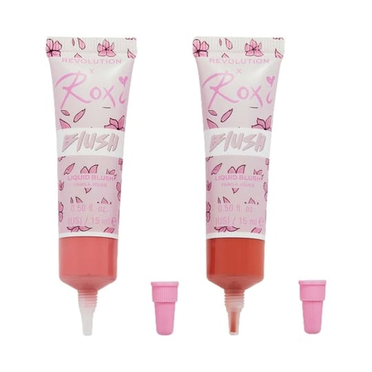 Makeup Revolution X Roxi Cherry Blossom Liquid Blush Duo (2 pcs)