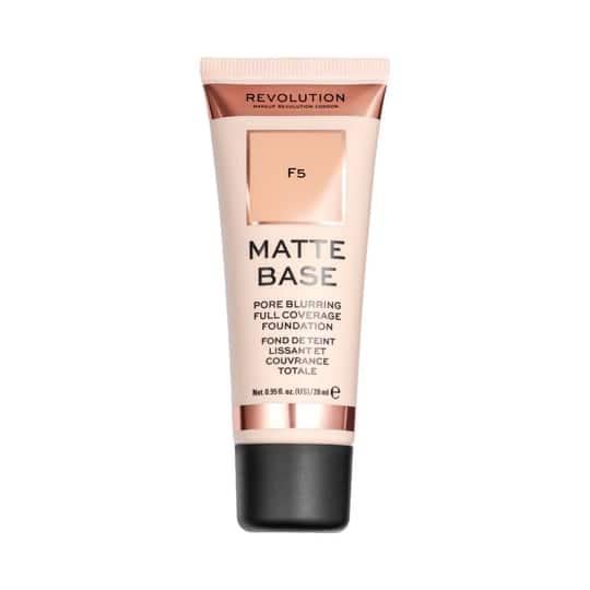 Makeup Revolution Matte Base Foundation - F5 (28 ml)