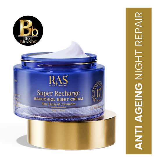 RAS Luxury Oils Super Recharge Bakuchiol Night Cream (15 g)