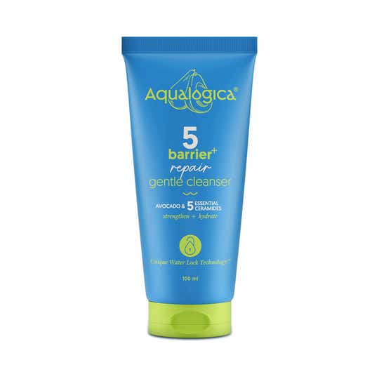 Aqualogica 5 Barrier+ Repair Gentle Cleanser with Avocado & 5 Essential Ceramides- (100 ml)