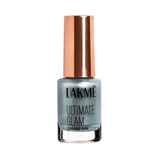 Lakme Ultimate Glam Chrome Nail Polish - Mint (6 ml)