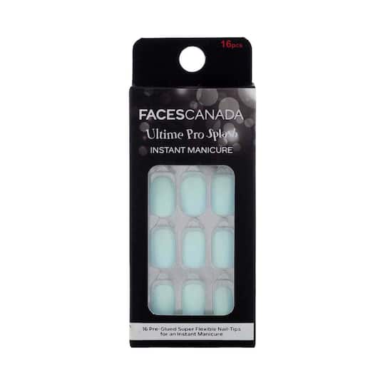 Faces Canada Ultime Pro Splash Instant Manicure Nail Extension - Minty (16 pcs)