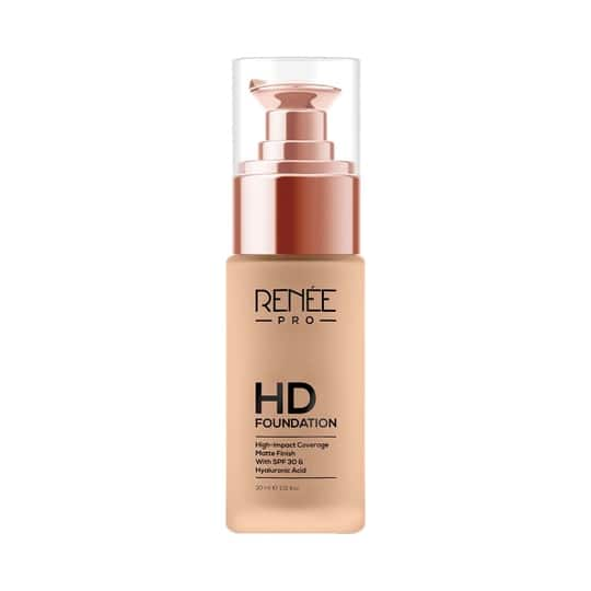 Renee Cosmetics Pro HD Foundation With SPF 30 - Maple (30 ml)