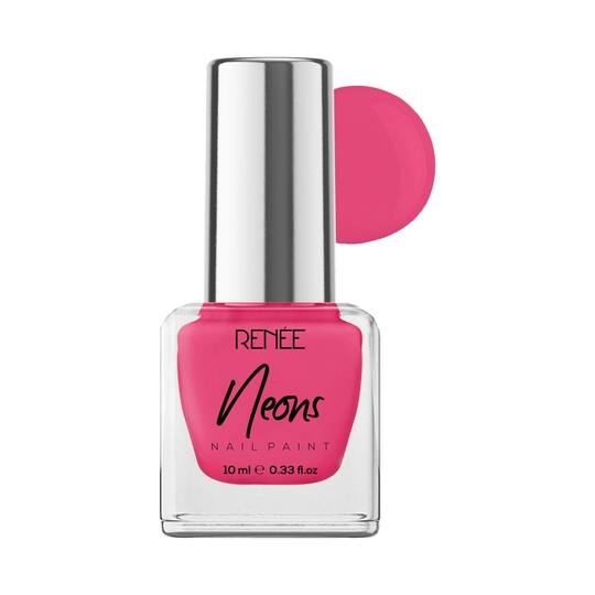 Renee Cosmetics Neons Nail Paint - Pink Flare (10 ml)