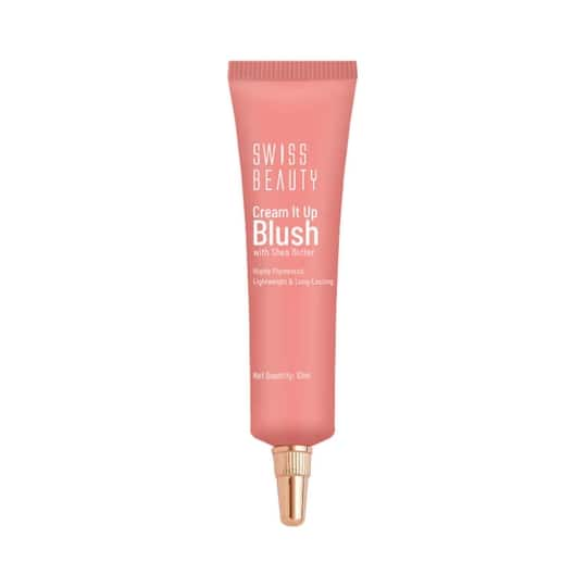 Swiss Beauty Cream It Up Blush - Cheeky Peach (10 ml)