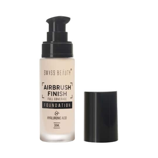 Swiss Beauty Airbrush Foundation - Shell White (30 ml)