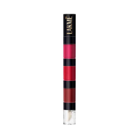 Lakme Ultimate Glam 4 In 1 Lip Stack - Party Chic (4 ml)