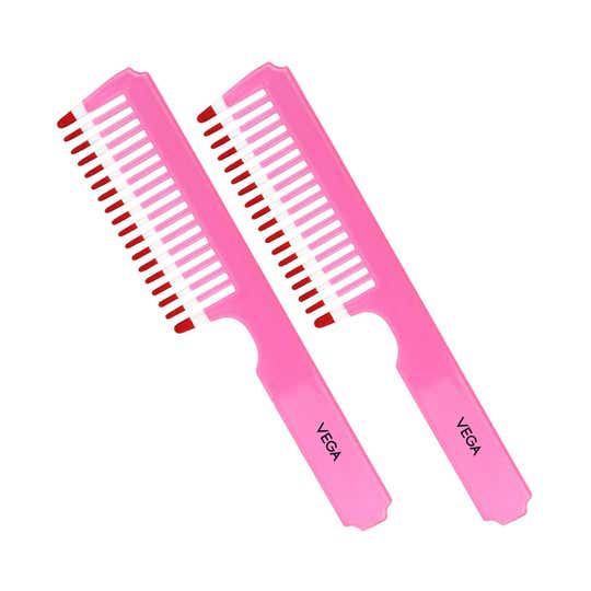 Vega Grooming Hair Comb for Men and Women Pack of 2 (VC21267) (27 g)