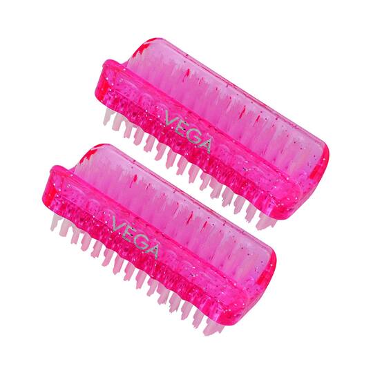 Vega Dual Surface Nail Brush Blue Pack of 2 (37 g)
