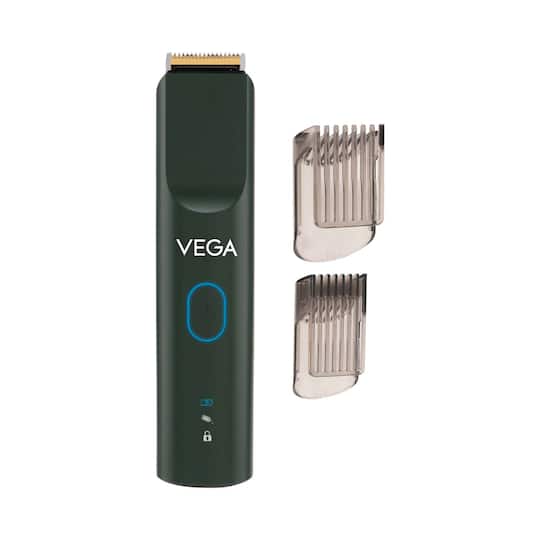 Vega SmartOne S3 Beard Trimmer for Men 160 mins Runtime & 40 Length Settings Green (VHTH-36) (549 g)