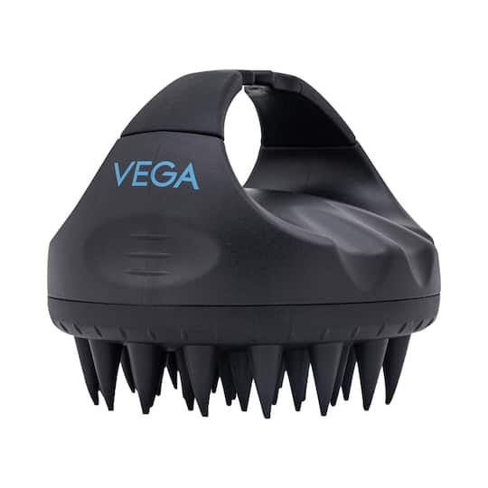 Vega Hair Scalp Massager Shampoo Brush with Silicone Bristles for Men and Women (SSB-01)