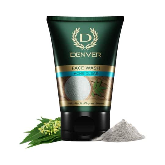 Denver Acne Clear Face Wash For Men (100 g)