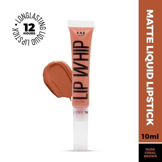 FAE BEAUTY Lip Whip 12H Matte Liquid Lipstick - Peach (10 g)