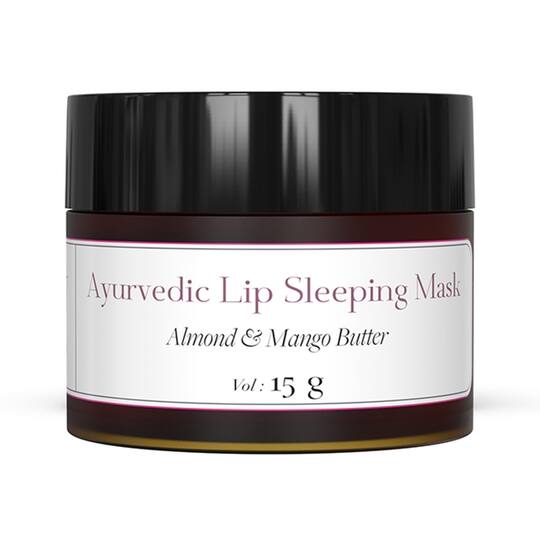 Sadhev Ayurvedic Lip Sleeping Mask with Almond and Mango Butter (15 g)