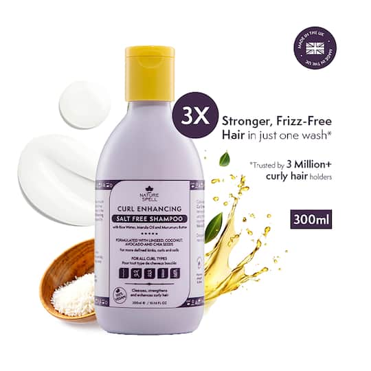 Nature Spell Curl Enhancing Shampoo - Sulphate Free (300 ml)
