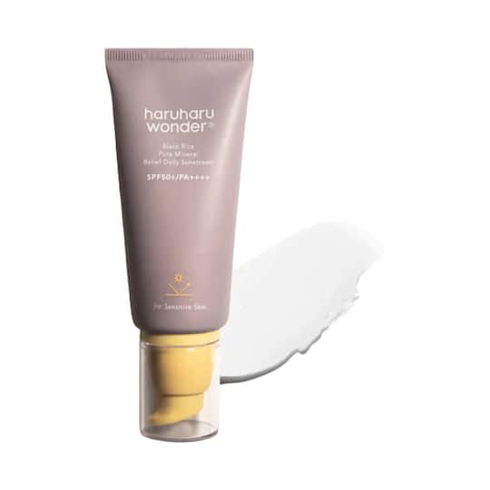 Haruharu wonder Black Rice Pure Mineral Relief Daily Sunscreen Unscented (50 ml)