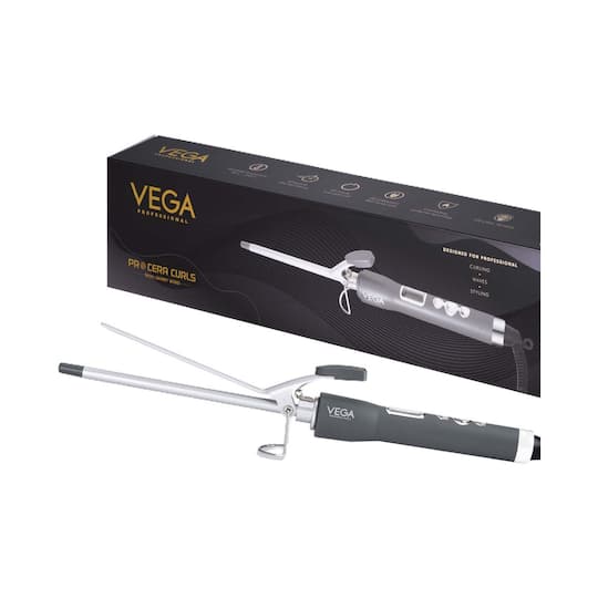 VEGA Professional Pro Cera Curls 9mm Barrel Skinny Hair Curler (VPMCT-07)