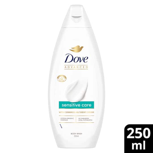 Dove Advanced Sensitive Care Body Wash (250 ml)