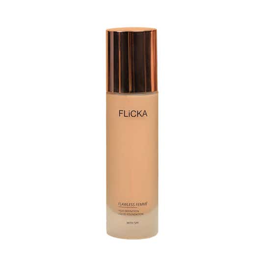 Flicka Flawless Femme Liquid Foundation - 02 Ivory - Fair (30 ml)