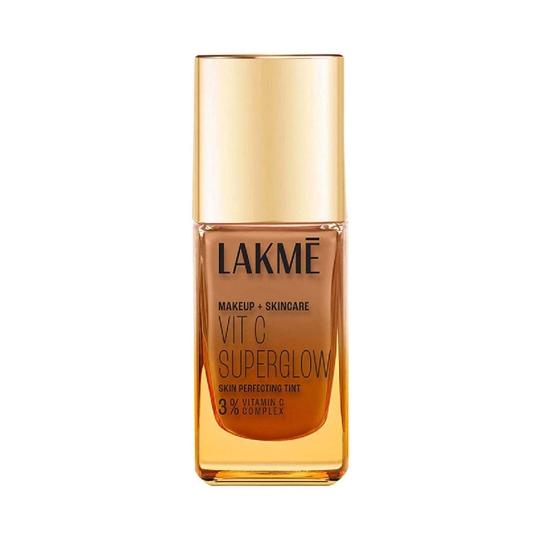 Lakme Makeup+Skincare Vit C Superglow Skin Perfecting Tint - Cool Walnut C380 (25 ml)