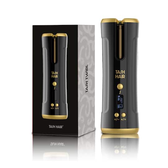 Tash Hair Twirl Automatic Cordless Hair Curler - Onyx (1 Pcs)