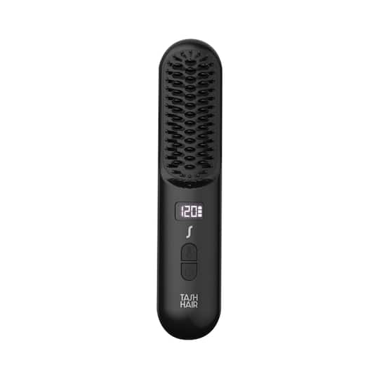 Tash Hair Glide Cordless Hair Straightener Brush - Noir (1 Pcs)