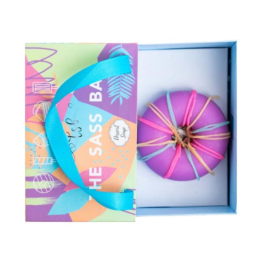 The Sass Bar Summer Melange Donut Soap (80 g)