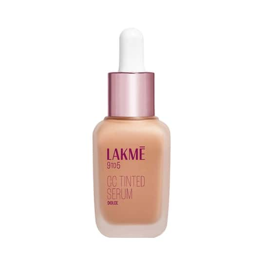 Lakme CC Tinted Serum With 2% Hyaluronic Acid - Dolce (30 ml)