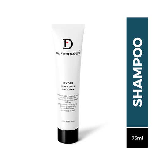De Fabulous Reviver Hair Repair Shampoo - Sulphate-Free pH Balanced All Hair Types (75 ml)