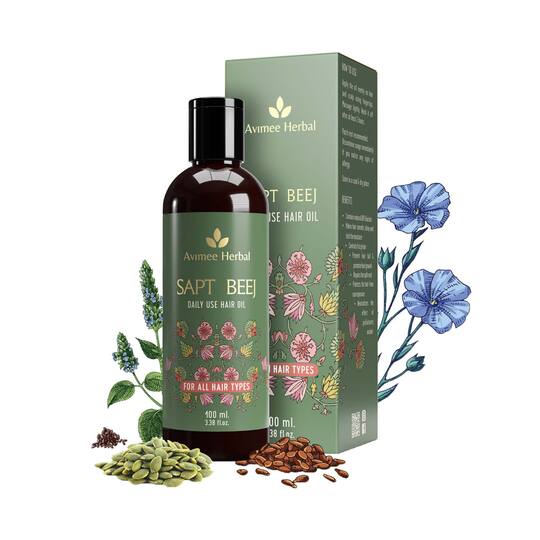 Avimee Herbal Saptbeej Hair Oil (100 ml)