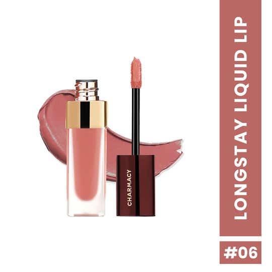 Charmacy Milano Stunning Longstay Liquid Lip Lipstick -  Instant Crush 06 (5.6 ml)