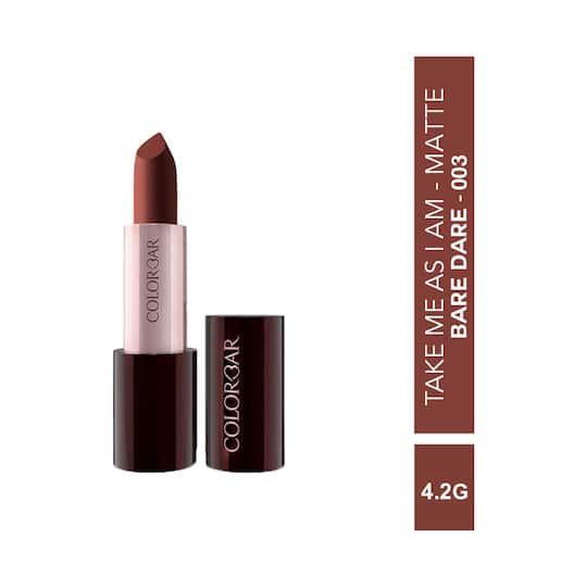 Colorbar Take Me As I Am Vegan Matte Lipstick - Bare Dare - [003] (4.2 g)