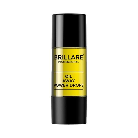 Brillare Professional Oil Away Power Drops, 100% Natural Face Serum ( 15 ml)