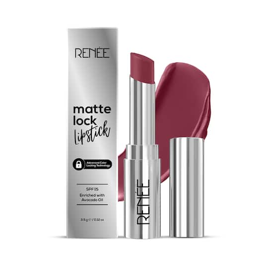 RENEE Matte Lock Lipstick - 04 Pop (3.5 g)