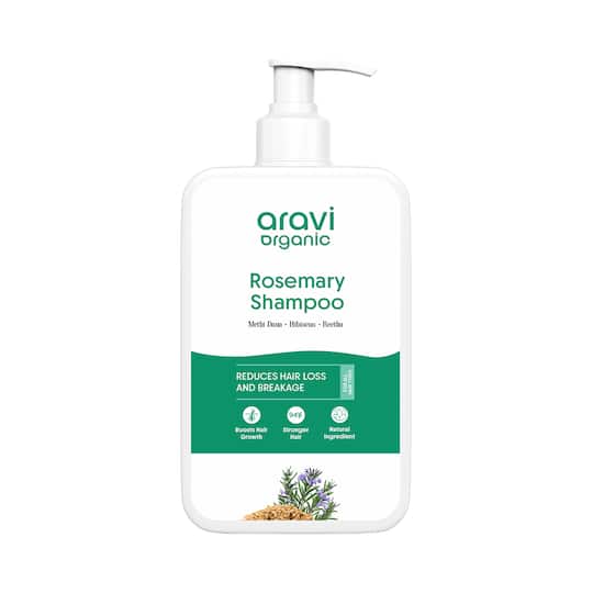 Aravi Organic Rosemary Hair Growth Shampoo For Healthy Hair & Nourish Your Scalp (200 ml)