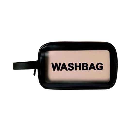 Allure Washable Cosmetic Small Bag - Black