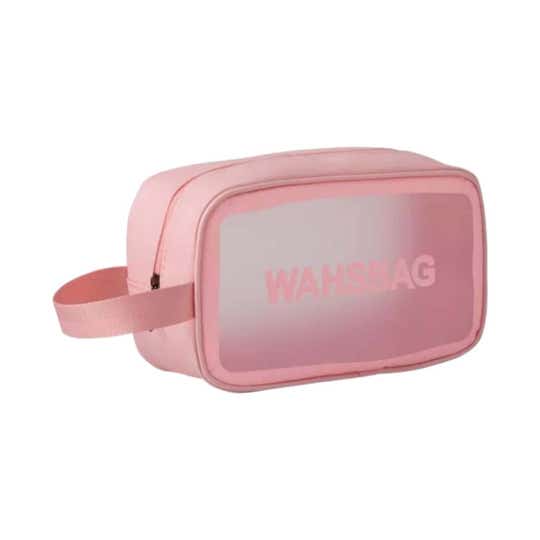 Allure Washable Cosmetic Medium Bag - Pink