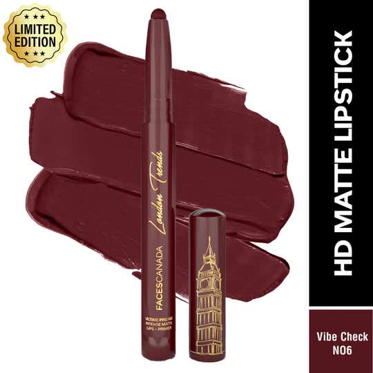 Faces Canada Ultime Pro HD Intense Matte Lips + Primer Limited Edition - Vibe Check N06 (1.4 g)