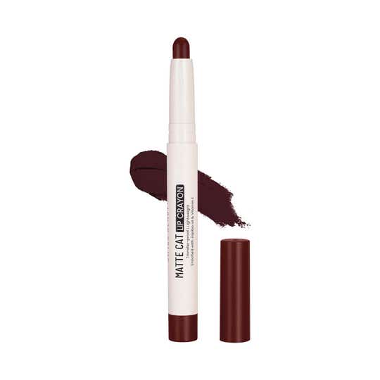 Swiss Beauty Non-Transfer Matte Cat Lip Crayon - Wine Berry (1.5 g)